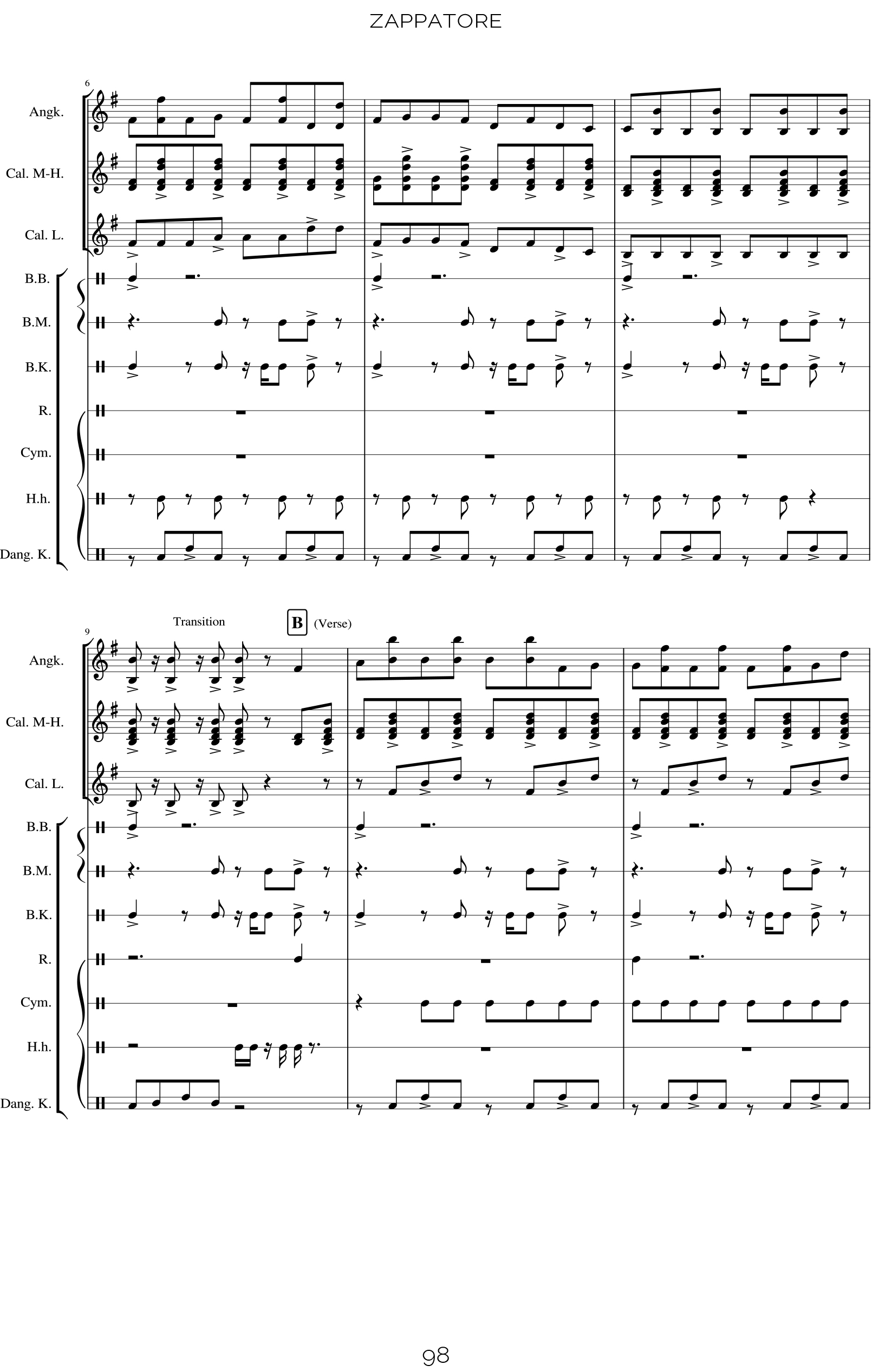 Musical Example 1. Bubuy Bulan Pagina 2