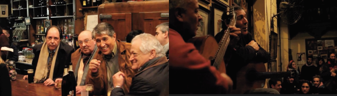 Screenshots From A Common Place Showing Carlos Señorelli And Augustin Ortega